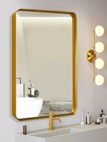 CAPTURE GOLD METAL MIRROR