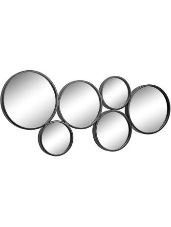 MULTI CIRCLE BLACK MIRROR