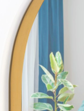 BRASS CAPSULE LONG MIRROR