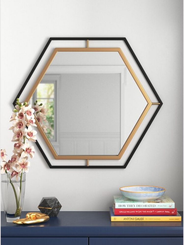 Hexa Metal Mirror
