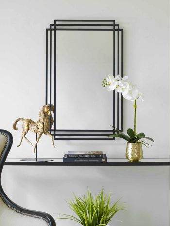 JOSE BLACK WALL MIRROR