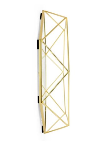 Prisma Metal Brass Mirror