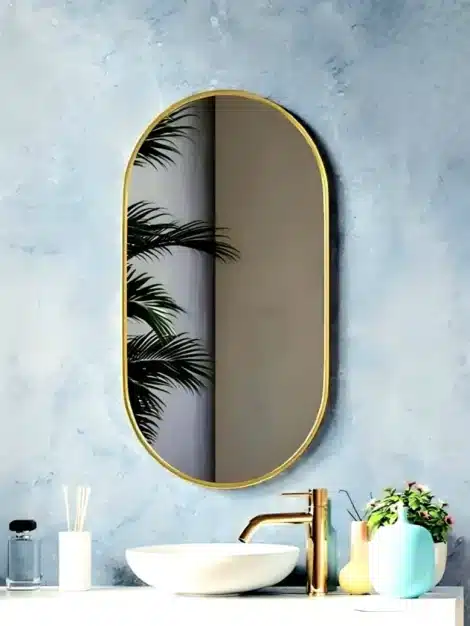 CAPSULE FRAMED MIRROR