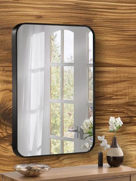 Aina Aluminium framed mirror for bathroom. wall mirror for bathroom.