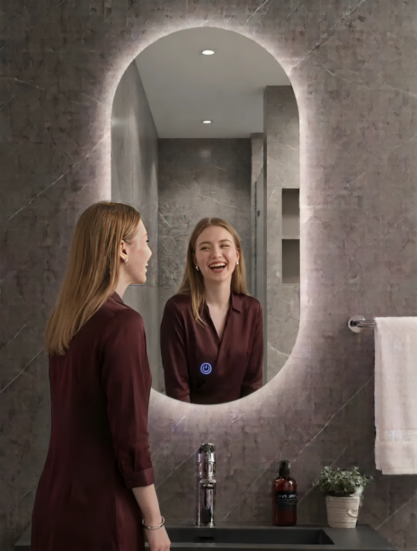 PILL LED BACKLIT MIRROR