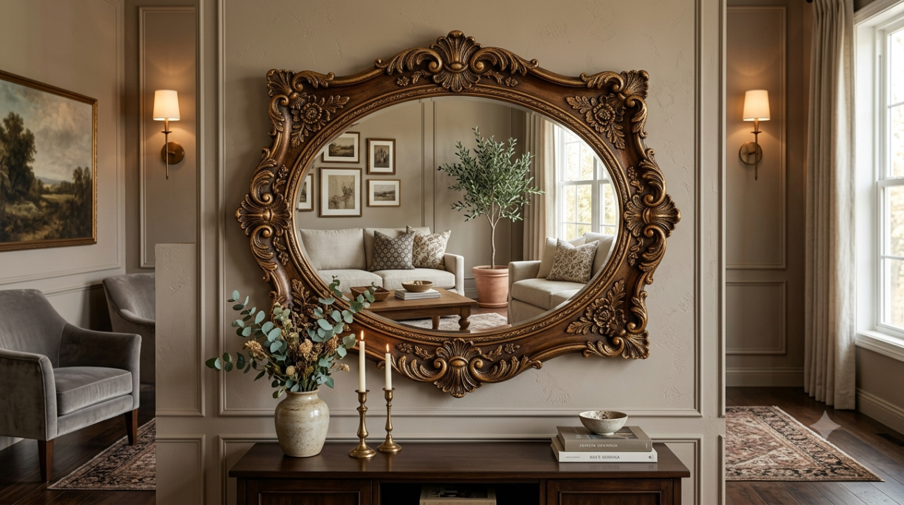 decorative mirror by mirror galaxy