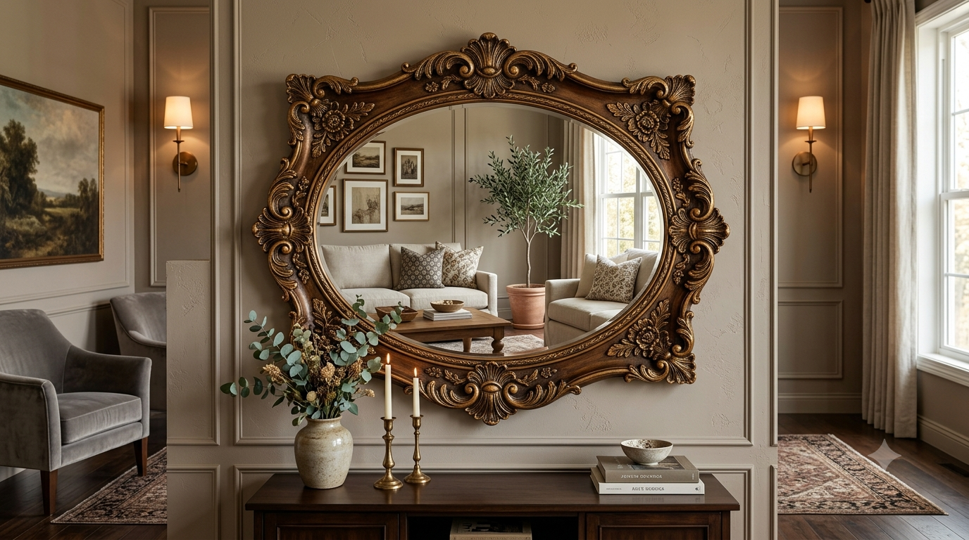 decorative mirror by mirror galaxy