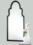BLACK ARCH DECORATIVE MIRROR