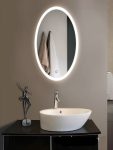 OVAL LED TOUCH MIRROR