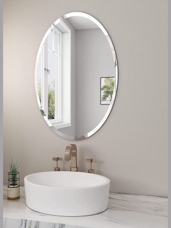 Oval Shape Wall Mirror