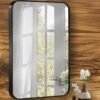 Aina Aluminium framed mirror for bathroom. wall mirror for bathroom.