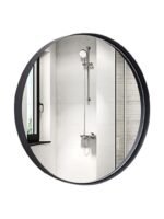 BLACK RING MIRROR