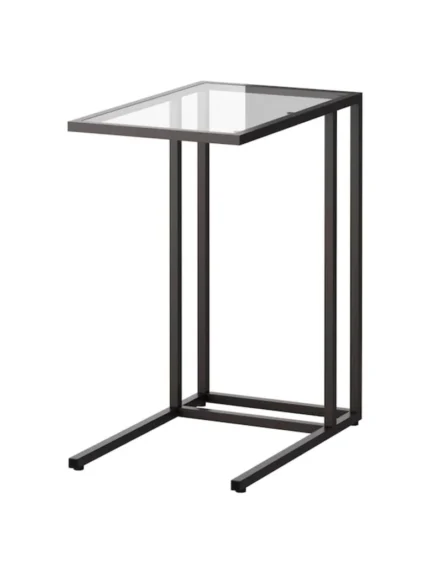 C SHAPED METAL TABLE