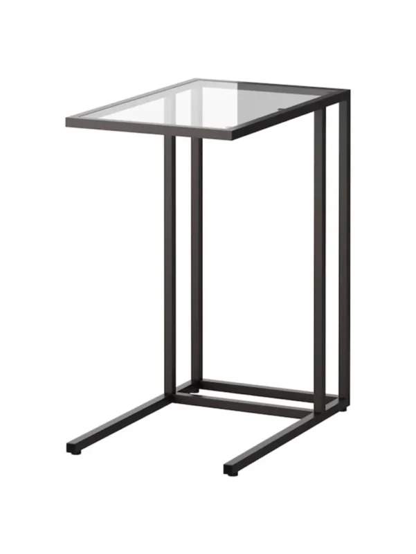 C SHAPED METAL TABLE