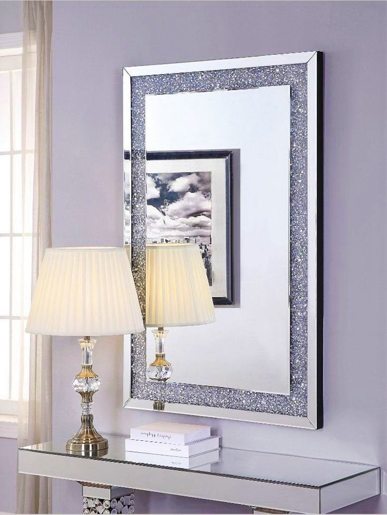 DIAMOND CRUSH CRYSTAL MIRROR