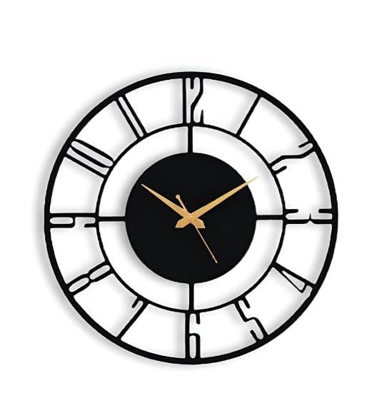 METAL WALL CLOCK