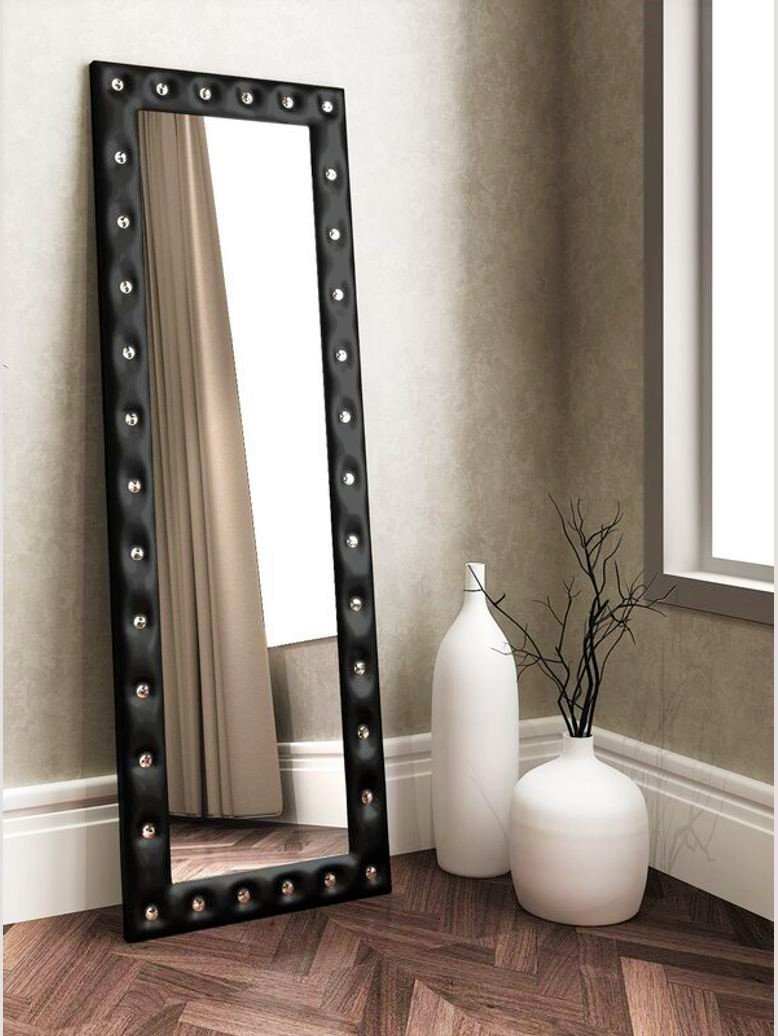 BLACK LEATHER LONG