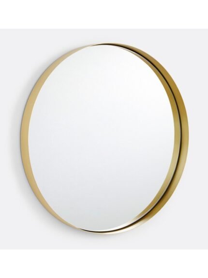 BRASS ROUND MIRROR