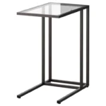 C SHAPED METAL TABLE