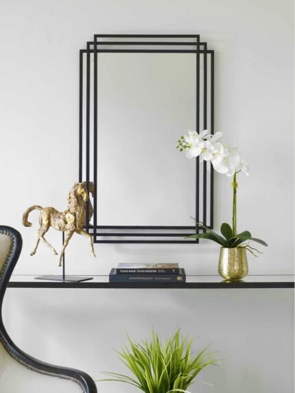 JOSE BLACK WALL MIRROR