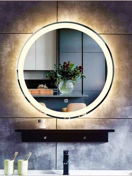 ROUND BACKLIT TOUCH MIRROR
